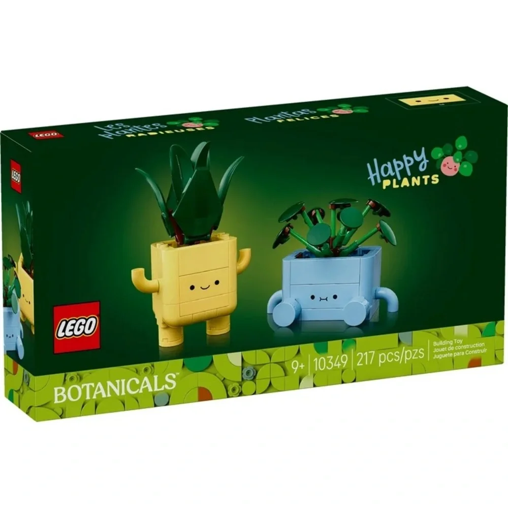 LEGO Botanicals Happy Plants Building Toy Baby Dracaena Pilea